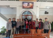 Hadirkan Rasa Aman, Polres Maros Amankan Ibadah Jumat Agung