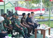 ‎Kapolres Pinrang Hadiri Kunjungan Kerja Pangdam XIV/Hasanuddin di Yonif 721/Makkasau