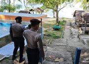Ciptakan Rasa Aman Libur Akhir Pekan, Samapta Polres Majene Patroli di Objek Wisata Pantai Munu