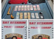 Polres Sidrap Amankan Dua Tersangka Kasus Pemerasan Disertai Pengancaman di SPBU Wala