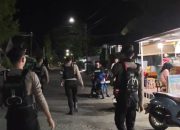 Patroli Jalan Kaki, Samapta Polres Majene Jaga Kamtibmas Wilayah Perkotaan