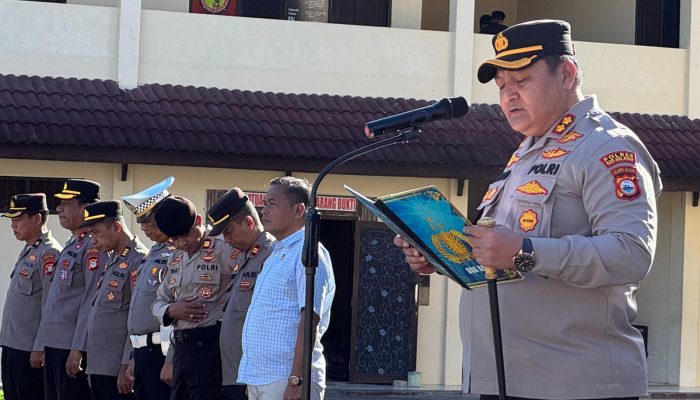 Kapolres Selayar Tekankan Antisipasi Panic Buying Dampak Isu Global dan Tegas Lawan Penimbunan BBM