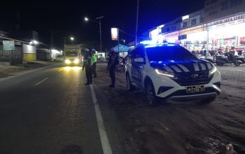 Patroli Rutin Satlantas di malam Hari, Kasat Lantas: Ini Sasaran Utamanya
