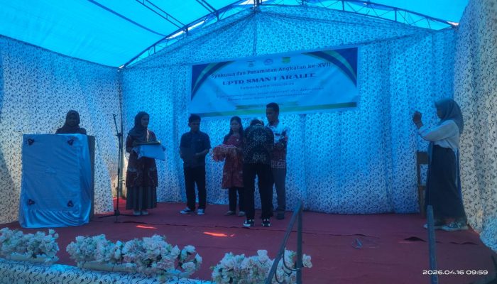 Pengamanan Kegiatan Syukuran dan Penamatan Siswa SMAN 1 Aralle Berjalan Aman dan Kondusif