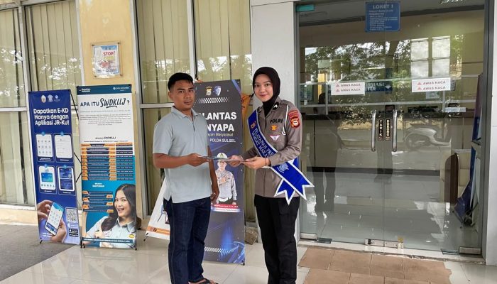 Polantas Menyapa Samsat Sudiang Beri Pelayanan Yang Presisi