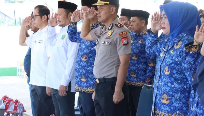 Wakapolres Majene Hadiri Upacara HKN, Diwarnai Penyerahan Satya Lencana Karya Satya