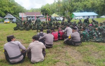 Polres Kepulauan Selayar Kerahkan Puluhan Personel Dukung Kegiatan TMMD Ke-128