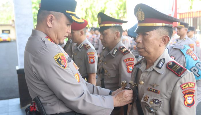 Upacara Pelantikan dan Sertijab Pejabat Utama, Kapolres Tekankan Inovasi dan Peningkatan Kinerja