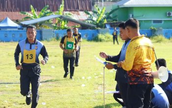Jaga Fisik Tetap Prima, Polres Majene Gelar Tes Kesamaptaan Jasmani Semester I 2026