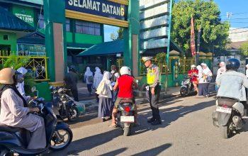 Satlantas Polres Bone Gencarkan Imbauan Keselamatan Berlalu Lintas, Ini Sasarannya