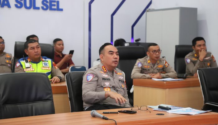Ditlantas Polda Sulsel Gelar Rapat Operasi Kontigensi Aman Nusa-1 2026, Perkuat Kesiapan Pengamanan May Day