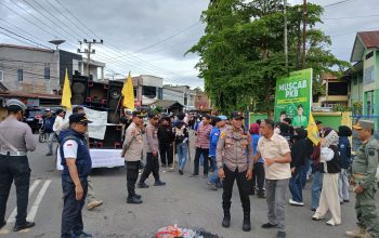 Dikawal Aparat Gabungan, Aksi Unras May Day di Bulukumba Berjalan Kondusif