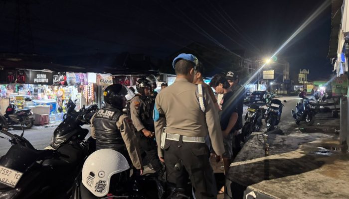 Operasi Cipkon Rutin, Komitmen Polres Gowa Jaga Keamanan Wilayah