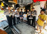 Aksi Nyata Kepedulian, Siswa Latja di Polres Sinjai Bantu Korban Kebakaran dan Warga Kurang Mampu.