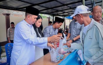 Serahkan Daging Qurban, Fantry: Wujud Peduli Terhadap Sesama