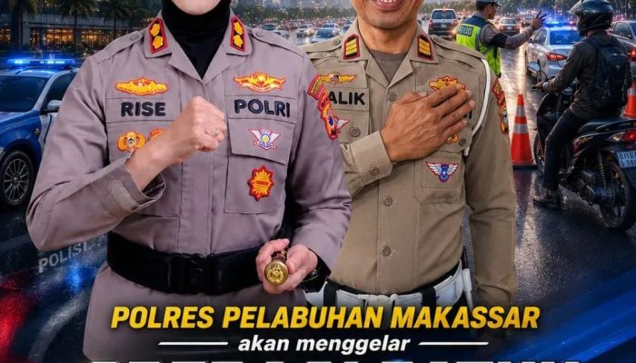 Polres Pelabuhan Makassar Siap Gelar Operasi Patuh Pallawa 2026