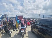 KRYD Polsek Urban Pitumpanua Intensifkan Pengawasan Pelabuhan Siwa, Ratusan Penumpang Ferry Terpantau Aman
