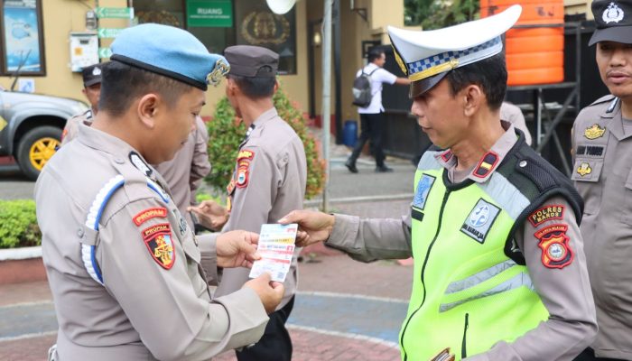 Sidak Gaktiblin Sipropam Polres Maros, Kasipropam Tegaskan Tidak Ada Toleransi bagi Anggota Bermasalah