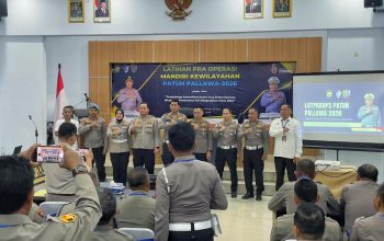 Kasat Lantas Polres Bone Ikuti Latpraops Patuh Pallawa 2026 di Polda Sulsel