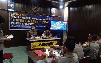 Jelang Operasi Patuh Pallawa 2026, Kapolres Parepare : Awali Operasi Dengan Pemeriksaan Kelengkapan Kendaraan Bagi Personel