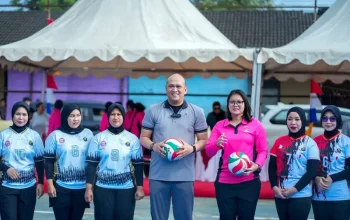 Polres Pinrang Gelar Kejuaraan Bola Volly Sambut Hari Bhayangkara ke-80 Tahun 2026