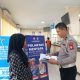 Edukasi Keselamatan Berkendara, Polantas Menyapa Pengunjung Samsat Sudiang
