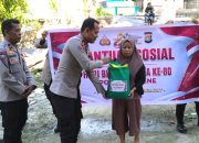 Sambut Hari Bhayangkara ke-80, Polres Majene Salurkan Bantuan Sosial untuk Kaum Dhuafa
