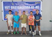 Semarak HUT Bhayangkara ke-80, Polres Palopo Gelar Turnamen Tenis Lapangan Bersama Masyarakat
