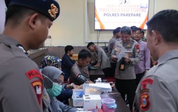 Semarak HUT Bhayangkara ke-80, Polres Gowa Tebar Kepedulian Lewat Bakti Religi di Masjid dan Gereja