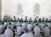 Polres Maros Panjatkan Dzikir dan Doa Bersama Jelang Hari Bhayangkara Ke-80, Memohon Keberkahan dan Keselamatan dalam Bertugas