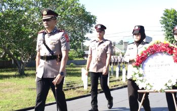 Menghormati Para Pendahulu, Polres Gowa Gelar Ziarah Menjelang Hari Bhayangkara ke-80