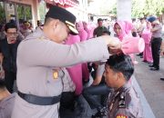 Sujud Syukur, Memaknai Upacara Kenaikan Pangkat Setingkat Lebih Tinggi di Polres Parepare
