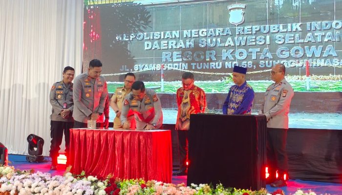 Resmi Menjadi Polresta, Gowa Siap Tingkatkan Pelayanan dan Keamanan Masyarakat