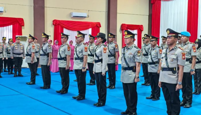 Usai Peresmian Polresta Gowa, Kapolda Sulsel Lantik Seluruh Pejabat Utama Polresta Gowa