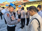 Perkuat Integritas Personel, Bid Propam Polda Sulbar Gelar Gaktiblin dan Tes Urine Mendadak di Polres Majene