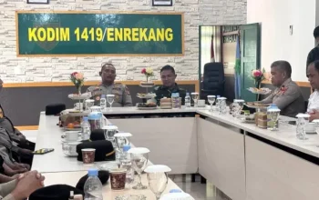 Kuat dan Komapak, TNI-Polri di Enrekang Terus Bersinergi Jaga Kamtibmas