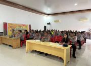 Perkuat karakter dan spiritualitas Anggota, Polres Tana Toraja laksanakan Binrohtal rutin