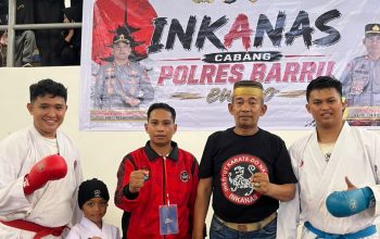 Kontingen INKANAS Polres Barru Raih Medali pada Kejuaraan Piala Kapolda Sulsel