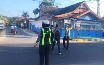 Commander Wish Satlantas Polres Majene, Hadirkan Rasa Aman di Tengah Padatnya Aktivitas Pagi
