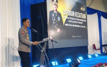 Usai Prosesi Penyambutan, Kapolresta Gowa Terima Laporan Kesatuan sebagai Langkah Awal Kepemimpinan