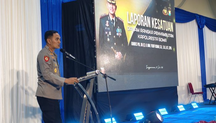 Usai Prosesi Penyambutan, Kapolresta Gowa Terima Laporan Kesatuan sebagai Langkah Awal Kepemimpinan