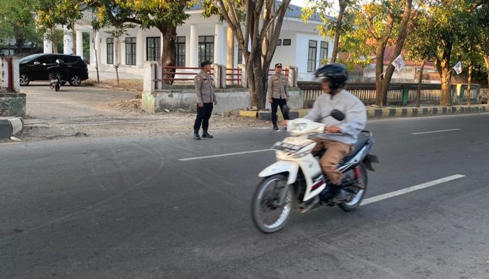 Polres Jeneponto Gelar Commader Wish, Kapolres Ajak Masyarakat Jadi Pelopor Keselamatan Berlalu Lintas.