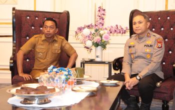 Sowan ke Bupati Sidrap, Indra Waspada: Kami Siap Bersinergi