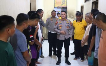 Perdana Berkantor, Kapolres Palopo Cek Ruangan, Asrama, Pelayanan Publik Hingga Sambangi Tahanan