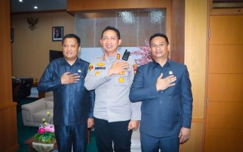 Bangun Kolaborasi Sejak Hari Pertama, Kapolres Luwu Sambangi Ketua DPRD