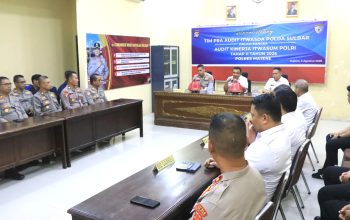 Polres Majene Matangkan Kesiapan Hadapi Audit Kinerja Itwasum Polri, Terima Kunjungan Tim Pra Audit Itwasda Polda Sulbar
