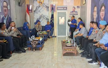 Perkenalkan Diri sebagai Kapolresta Baru, Kombes Pol. Muh. Yusuf Usman Pererat Silaturahmi dengan DPC Demokrat Gowa