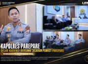 Kapolres Parepare Gelar Audiensi Bersama Jajaran Pemkot Terkait Penertiban PKL