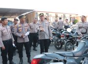 Tingkatkan Pelayanan ke Masyarakat, Kapolres Sidrap Cek Ranmor Dinas