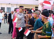 Semarak Hut Ke-81 RI, Polres Palopo Gelar Lomba Bersama Anak Yatim Di Panti Asuhan Halimatusaddiah
